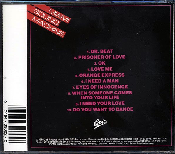 Miami Sound Machine - Eyes Of Innocence