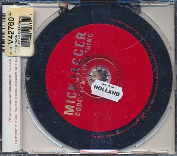 Mick Jagger - Godgavemeeverything CD