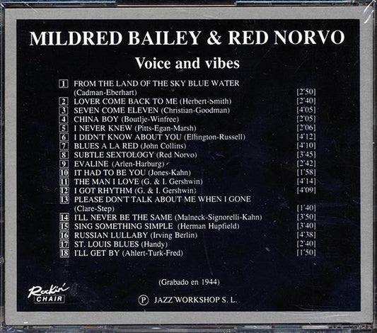 Mildred Bailey, Red Norvo - Voice And Vibes