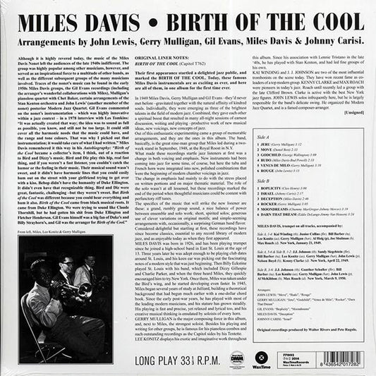 Miles Davis - Birth Of The Cool (ltd. ed.) (180g) (remastered)
