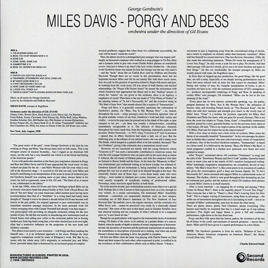 Miles Davis - Porgy And Bess (180g)