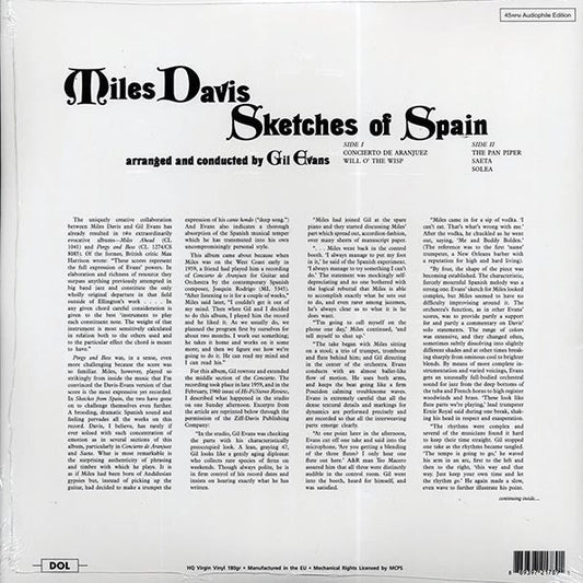 Miles Davis - Sketches Of Spain (180g)