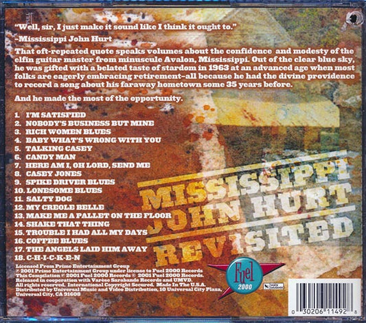 Mississippi John Hurt - Mississippi John Hurt Revisited (20 tracks) (marked/ltd stock) (remastered)