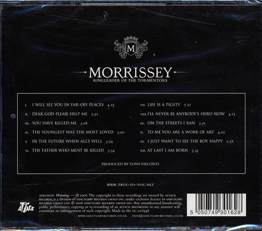 Morrissey - Ringleader Of The Tormentors