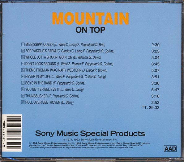 Mountain - Mountain On Top