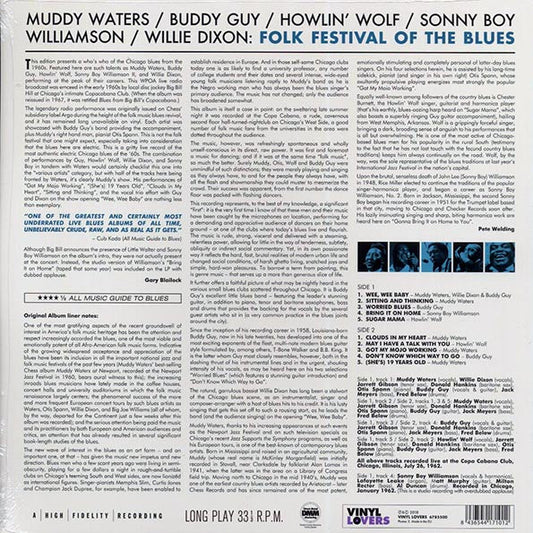 Muddy Waters, Buddy Guy, Howlin' Wolf, Sonny Boy Williamson - Folk Festival Of The Blues (ltd. ed.) (180g)
