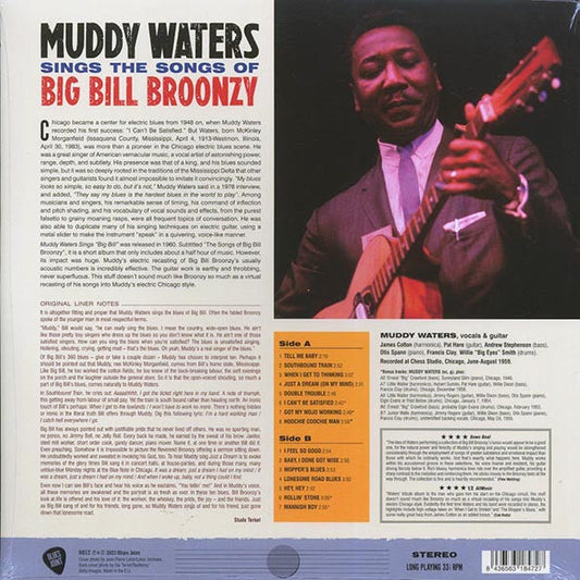 Muddy Waters - Sings The Songs Of Big Bill Broonzy (+5 bonus tracks) (ltd. ed.) (180g)