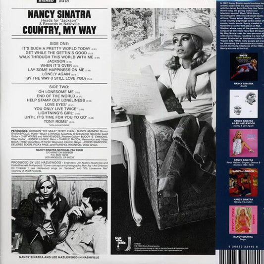 Nancy Sinatra - Country, My Way (+5 bonus tracks) (RTI press)