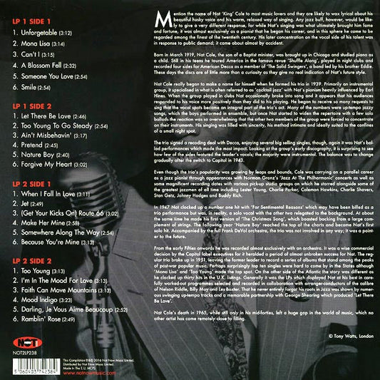 Nat King Cole - The Very Best Of Nat King Cole (2xLP) (180g)