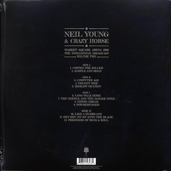Neil Young & Crazy Horse - Market Square Arena 1986 Volume 2: The Indianapolis Broadcast (2xLP)