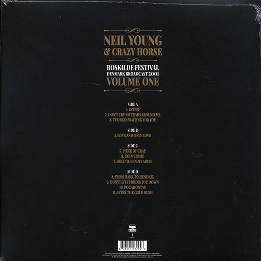 Neil Young & Crazy Horse - Roskilde Festival Denmark Volume 1: Broadcast 2001 (2xLP)