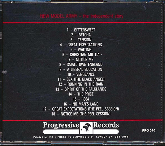 New Model Army - Vengeance: The Independent Story (incl. large booklet)