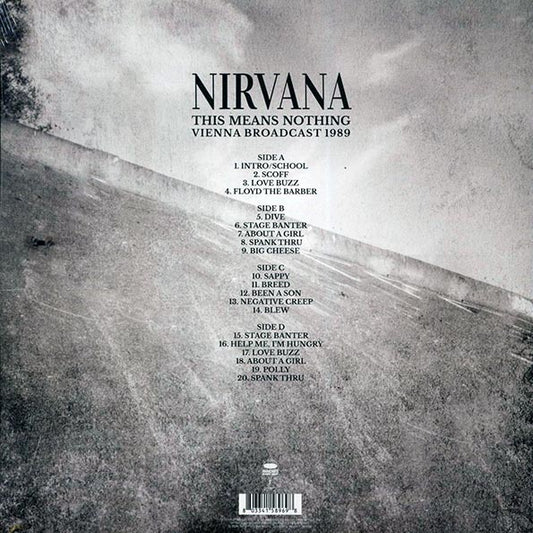 Nirvana - This Means Nothing: Vienna Broadcast 1989 (2xLP)