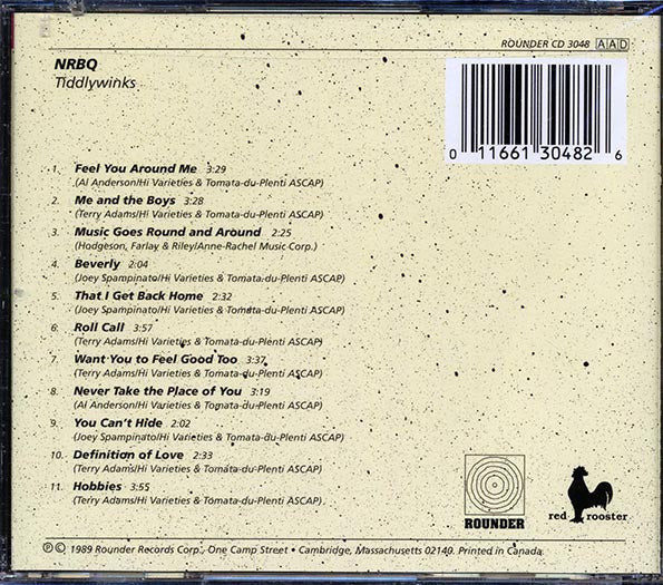 NRBQ - Tiddlywinks (marked/ltd stock)