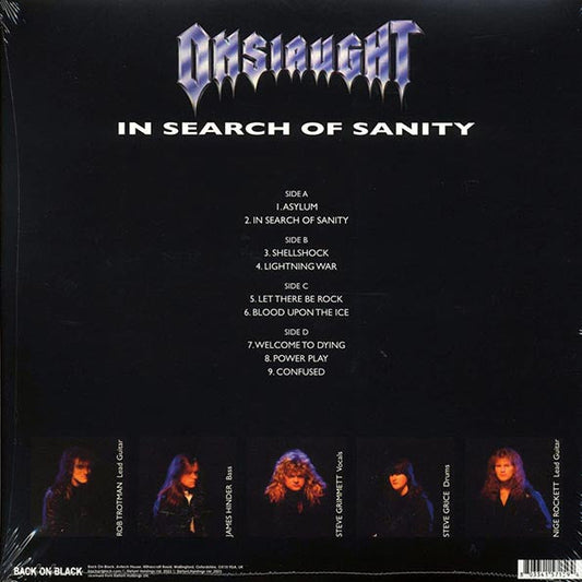 Onslaught - In Search Of Sanity (ltd. ed.) (2xLP) (grey/black splatter vinyl)