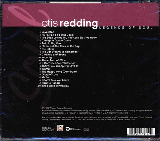 Otis Redding - Legends Of Soul
