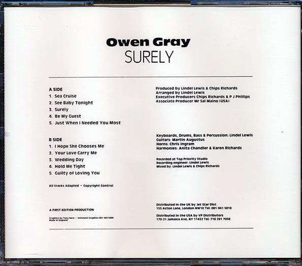 Owen Gray - Surely