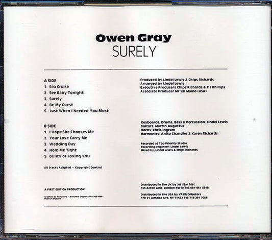Owen Gray - Surely