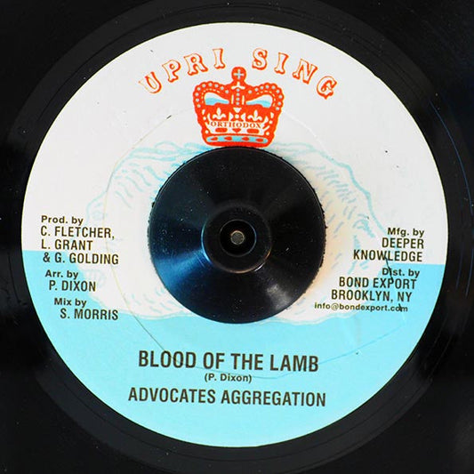 Pablove Black - Cuts And Bruises / Advocates Aggregation - Blood Of The Lamb