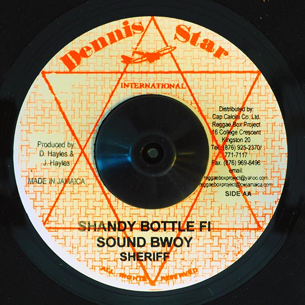 Papa San - Kaba Kaba Sound / Sheriff - Shandy Bottle Fi Sound Bwoy (rhythm: "On The Right Track")