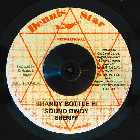 Papa San - Kaba Kaba Sound / Sheriff - Shandy Bottle Fi Sound Bwoy (rhythm: "On The Right Track")