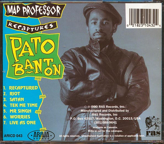 Pato Banton - Mad Professor Recaptures Pato Banton (marked/ltd stock)