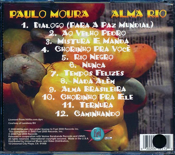 Paulo Moura - Alma Rio (marked/ltd stock)