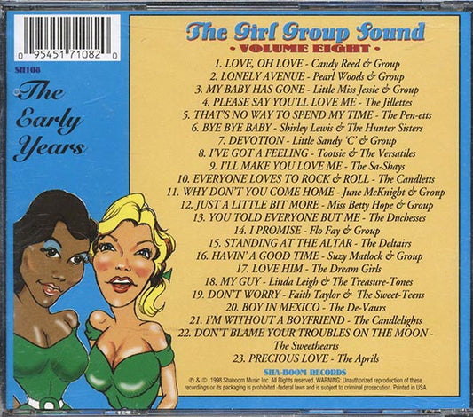 Pearl Woods, Little Miss Jessie, The Jillettes, Etc. - The Girl Group Sound Volume 8 (23 tracks)