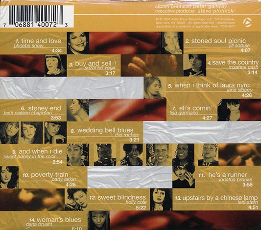 Phoebe Snow, Jill Sobule, Rosanne Cash, Etc. - Time And Love: The Music Of Laura Nyro (deluxe 3-fold digipak)