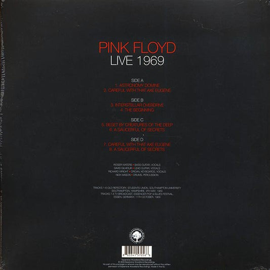 Pink Floyd - Live 1969 (ltd. ed.) (2xLP) (red vinyl)