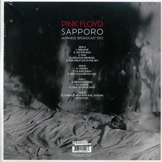 Pink Floyd - Sapparo: Japanese Broadcast 1972 (ltd. ed.) (2xLP) (clear vinyl)