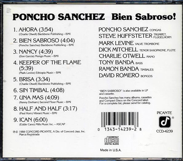 Poncho Sanchez - Bien Sabroso