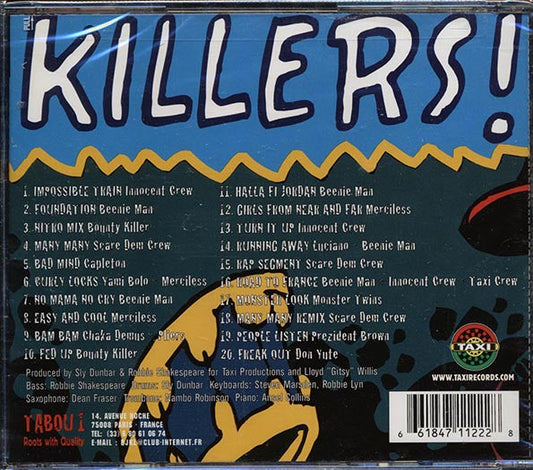 Prezident Brown, Yami Bolo, Capleton, Luciano, Etc. - Sly & Robbie Dance Hall Killers (20 tracks)