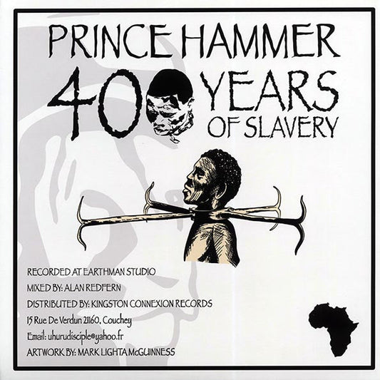 Prince Hammer - 400 Years Of Slavery / Alan Redfern - 400 Years Dub; Alan Redfern - 400 years Dub Version 2