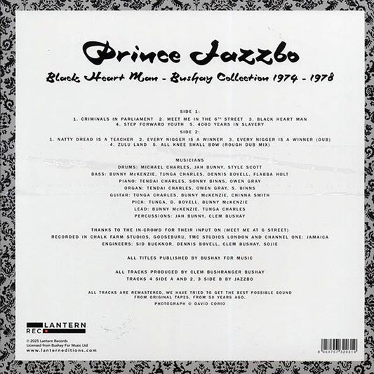Prince Jazzbo - Black Heart Man: Bushay Collection 1974-1978