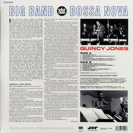 Quincy Jones & His Band - Big Band Bossa Nova (+bonus track) (ltd. ed.) (180g)