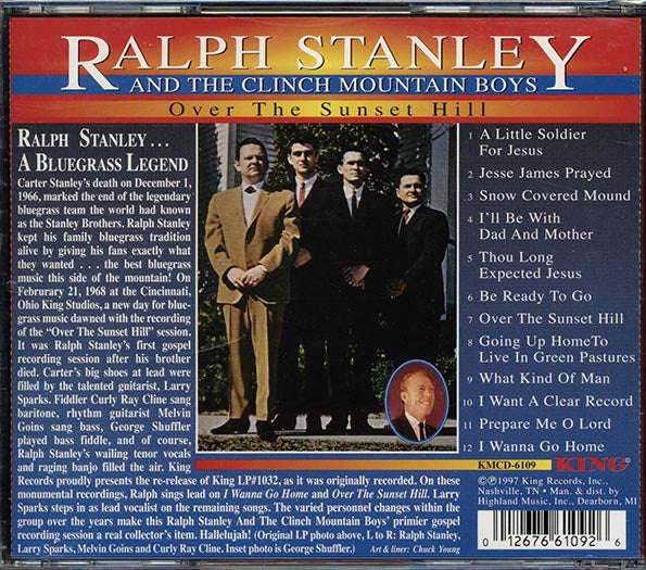 Ralph Stanley & The Clinch Mountain Boys - Over The Sunset Hill