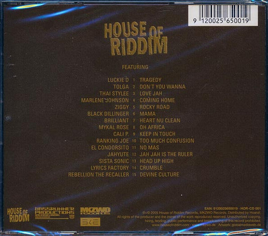 Ranking Joe, Michael Rose, Lukie D, Etc. - House Of Riddim Chapter 2 (rhythm: "Tragedy")