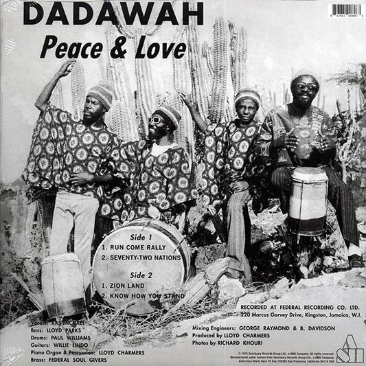 Ras Michael (Dadawah) - Peace & Love