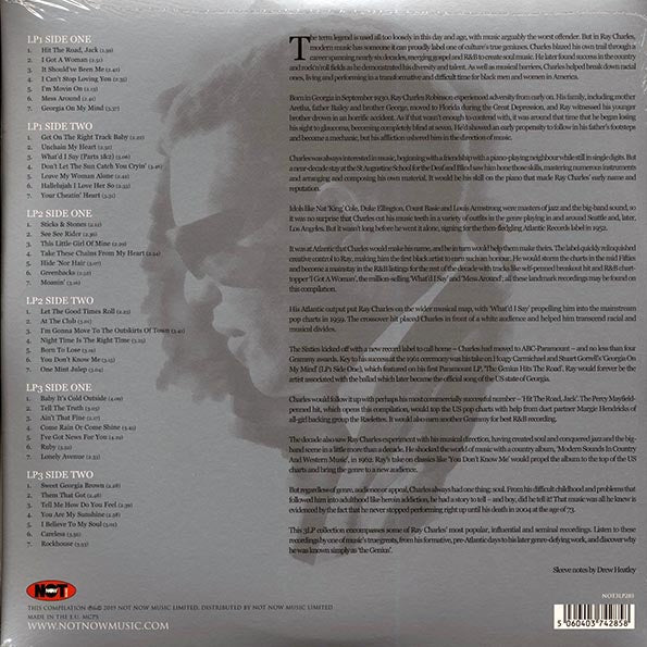 Ray Charles - The Platinum Collection (42 tracks) (3xLP) (white vinyl)