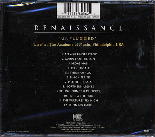 Renaissance - Unplugged: Live At Academy Of Music, Philadelphia USA