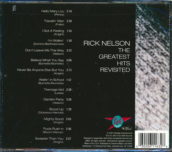 Rick Nelson - The Greatest Hits Revisited (marked/ltd stock)