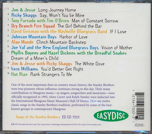 Ricky Skaggs, Jim & Jesse, Johnson Mountain Boys, Etc. - Songs Of The Stanley Brothers (marked/ltd stock)