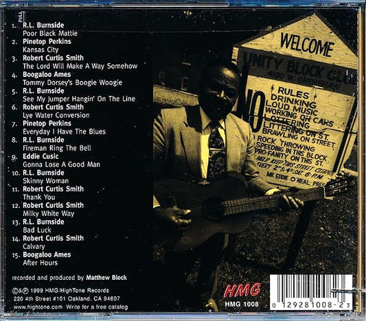 RL Burnside, Boogaloo James, Robert Curtis Smith, Etc. - From Mississippi To Chicago (marked/ltd stock)