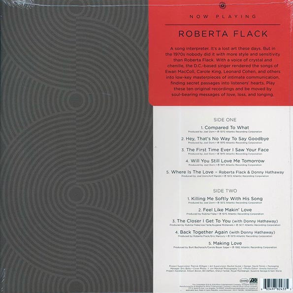Roberta Flack - Now Playing (clear vinyl)
