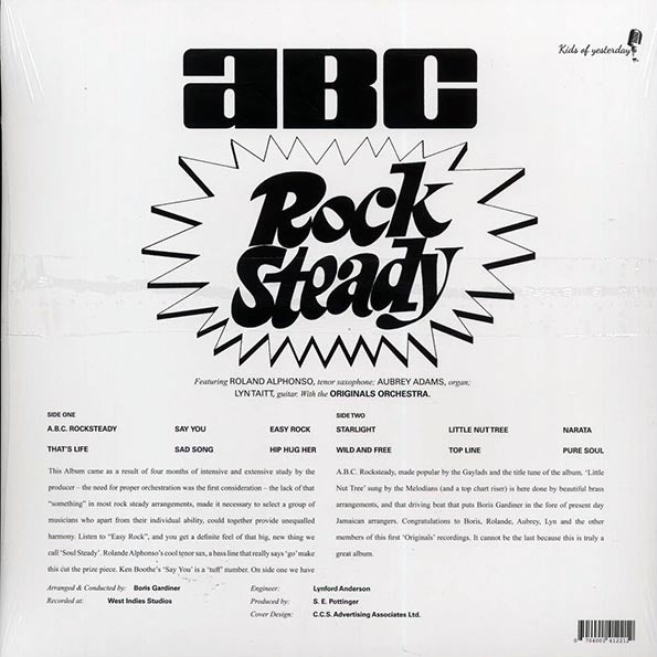 Roland Alphonso, Lynn Taitt - ABC Rocksteady