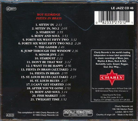 Roy Eldridge - Fiesta In Brass (remastered)