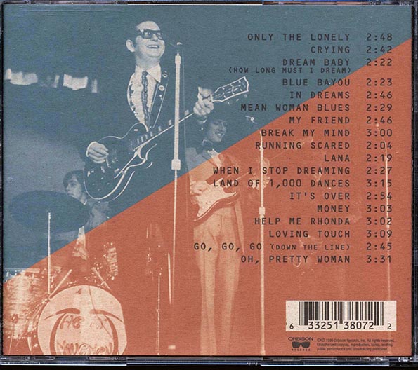 Roy Orbison - Live From Batley Variety Club, May 9, 1969, Batley, England