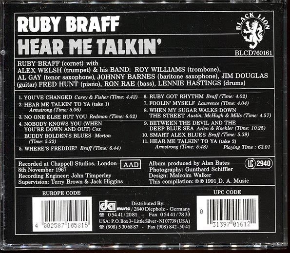 Ruby Braff - Hear Me Talkin'