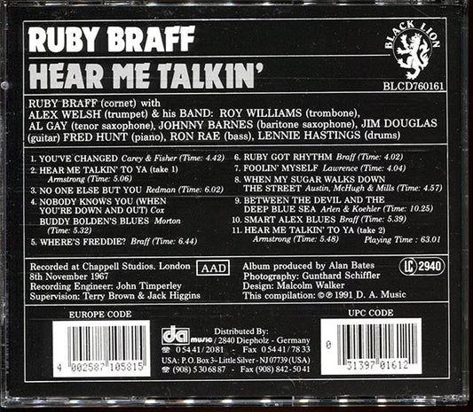Ruby Braff - Hear Me Talkin'